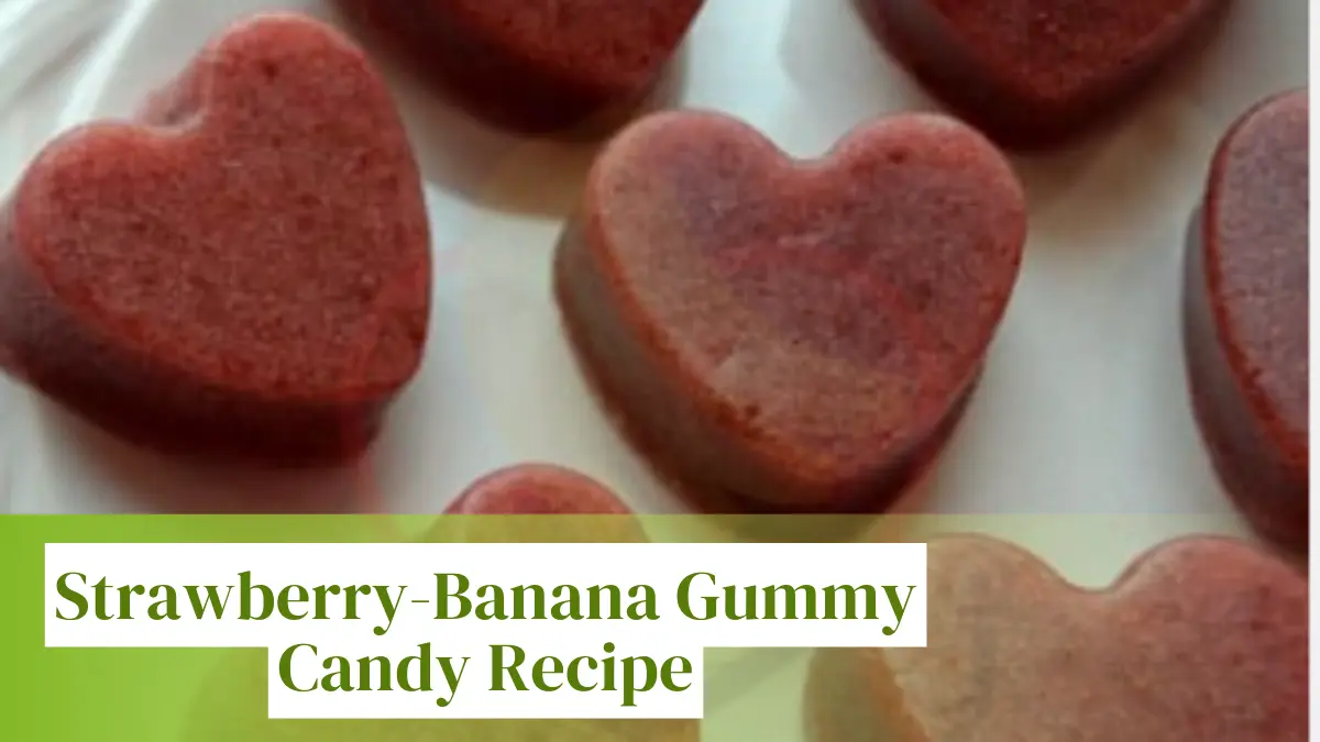 Image showing Strawberry Banana Gummy Candy Recipe