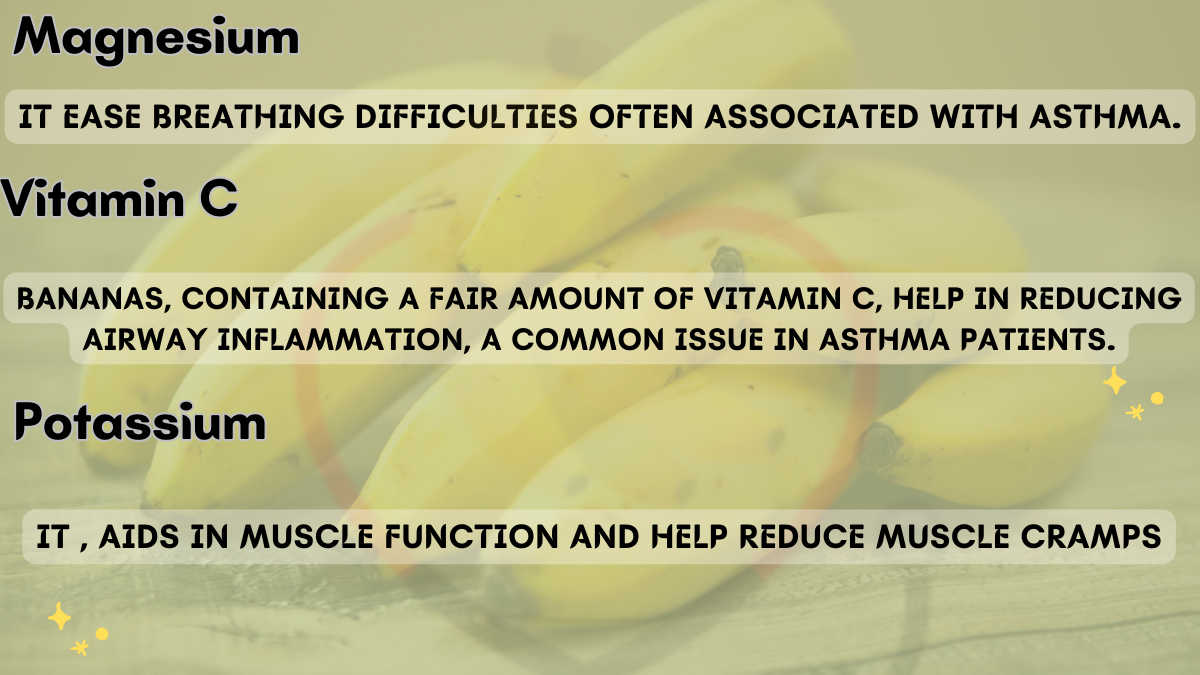 Image showing the Benefits of Banana for Asthma