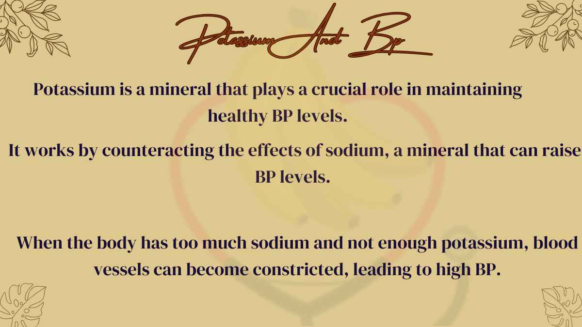 Image showing the Link between Potassium and BP