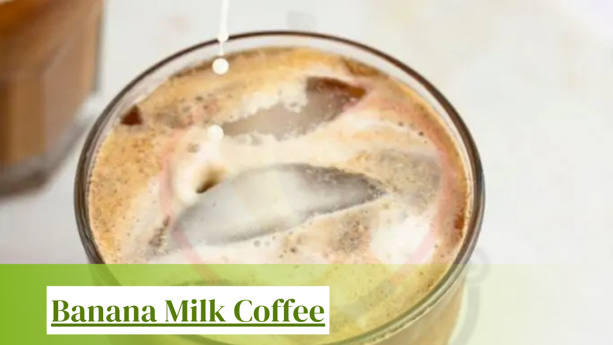Image showing Banana milk Coffee Recipe