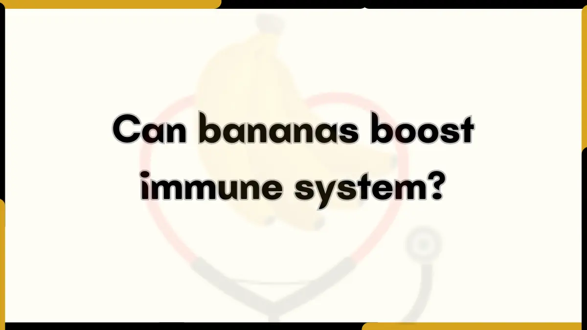 Image showing Can bananas boost immune system