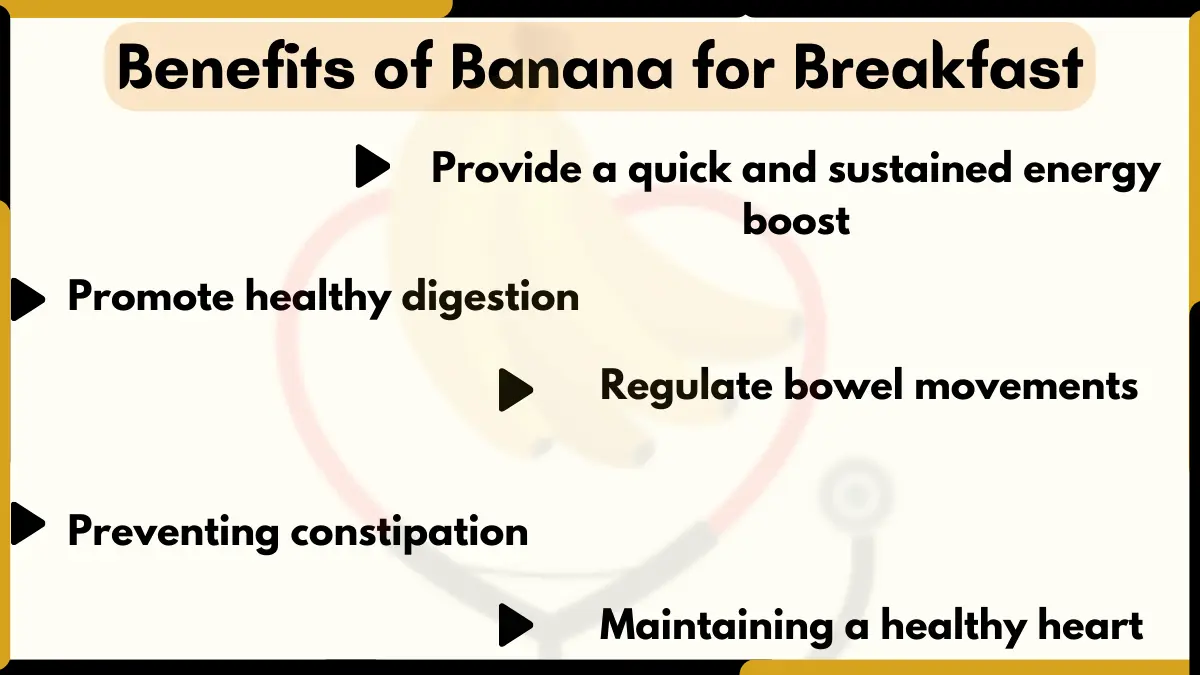Image showing Benefits of Banana for Breakfast