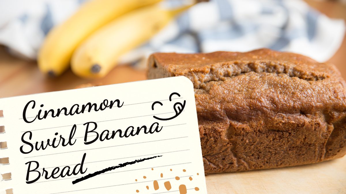 Image showing Cinnamon Swirl Banana Bread