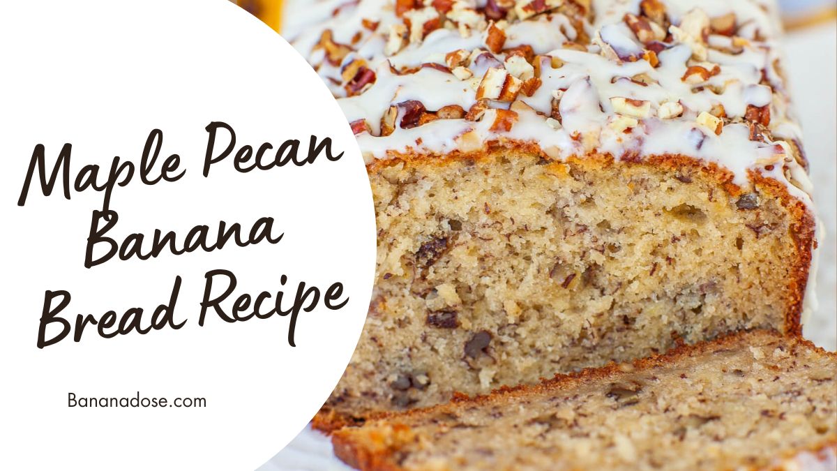 Image showing Maple Pecan Banana Bread Recipe