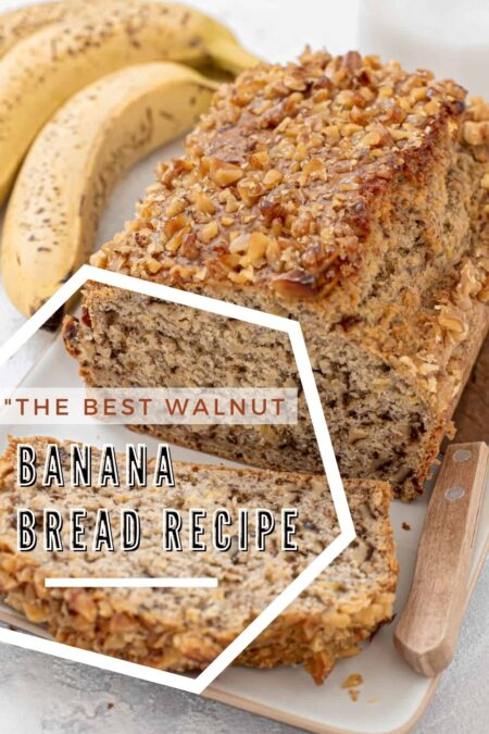 Image showing The Best Walnut Banana Bread Recipe