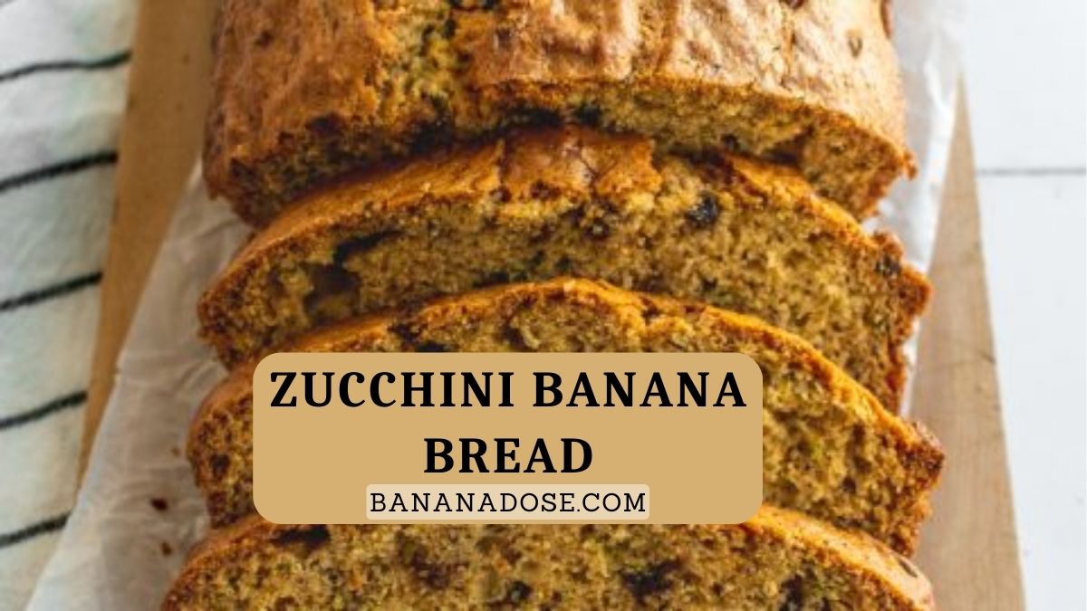 image showing Zucchini Banana Bread Recipe