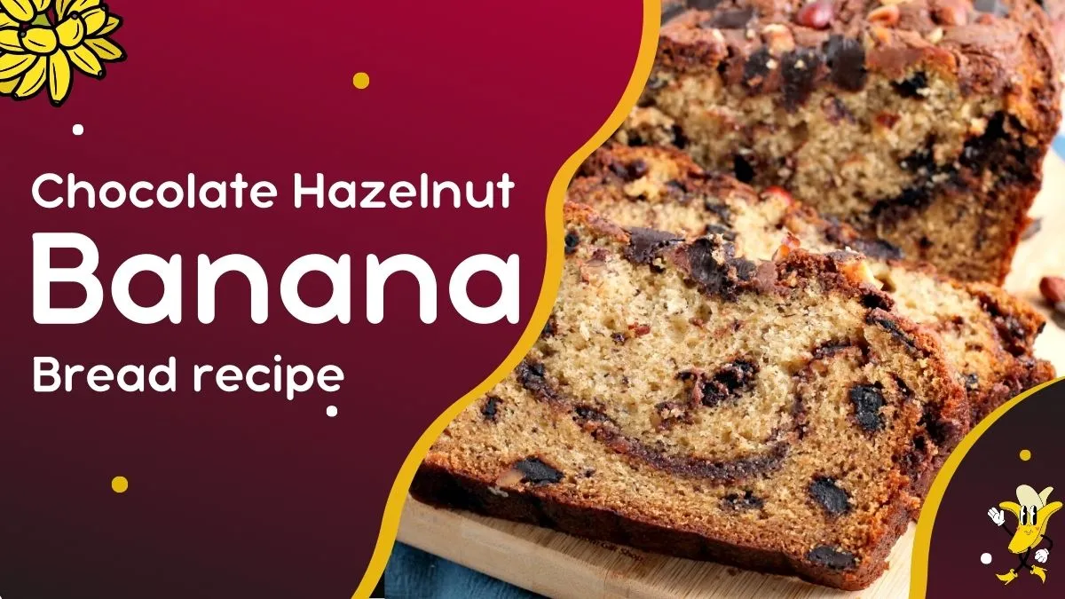 Image showing Chocolate Hazelnut Banana Bread recipe