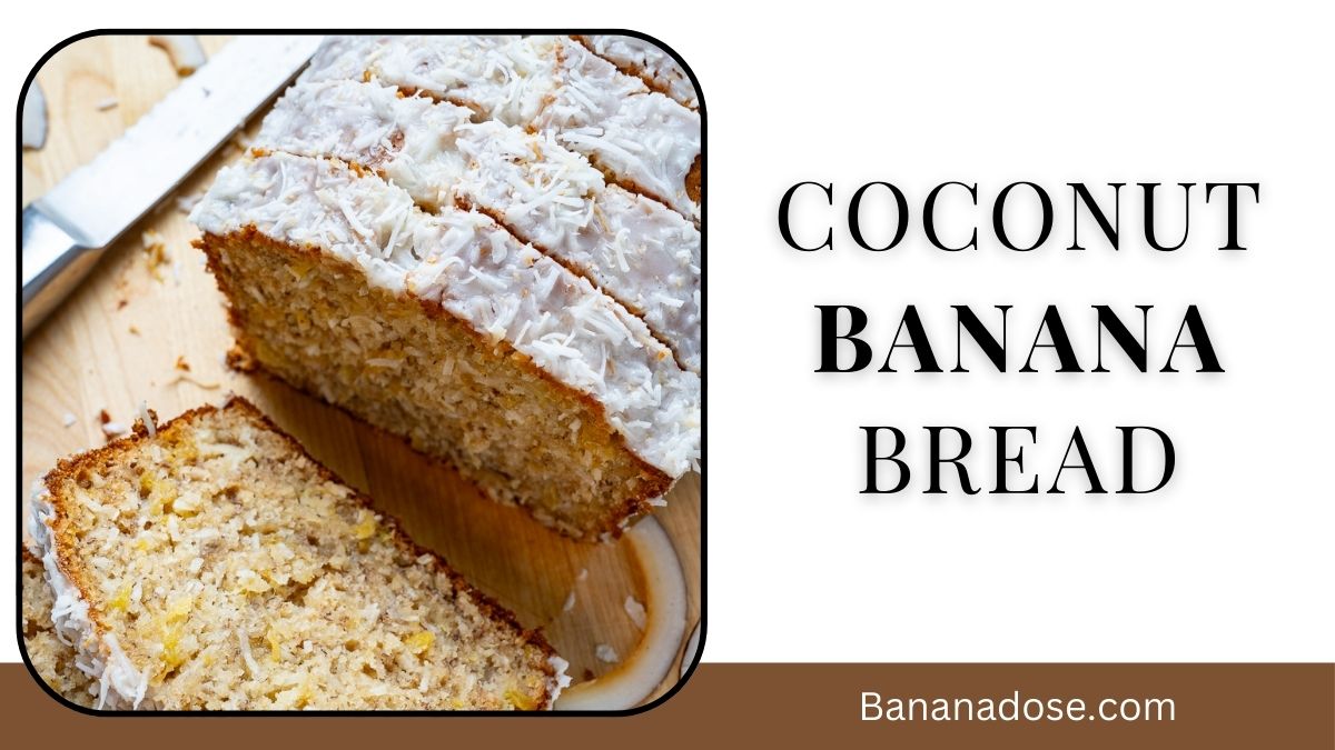 image showing Coconut Banana Bread Recipe