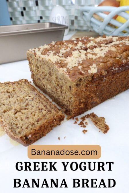 image showing Greek Yogurt Banana Bread Recipe
