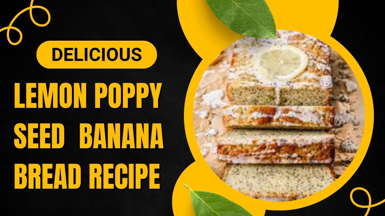 Image showing Lemon Poppy Seed  Banana Bread Recipe