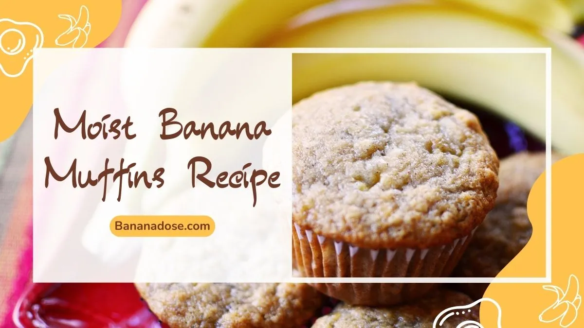 Image showing Moist Banana Muffins Recipe