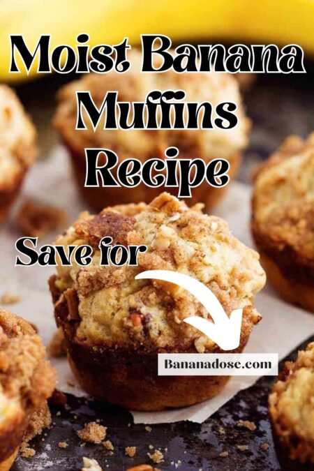 Image showing Moist Banana Muffins Recipe