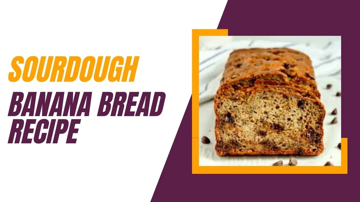 image showing Sourdough Banana Bread recipe