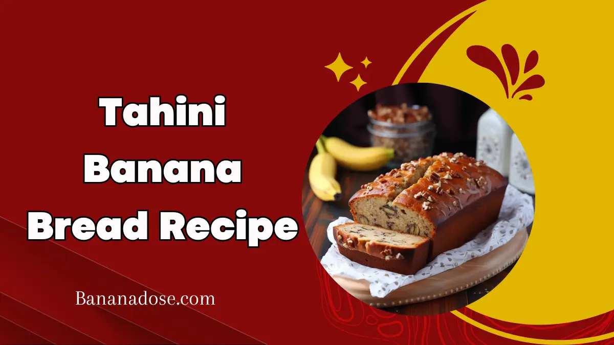 Image showing Tahini Banana Bread Recipe