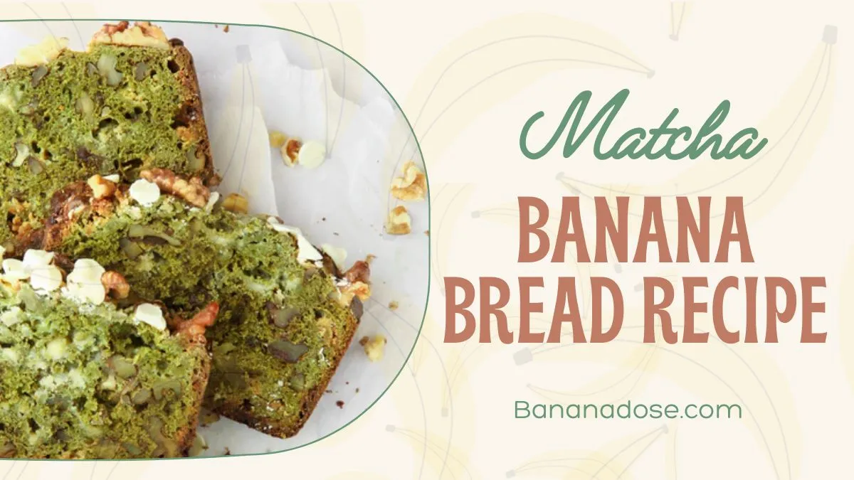 Image showing Matcha Banana Bread recipe